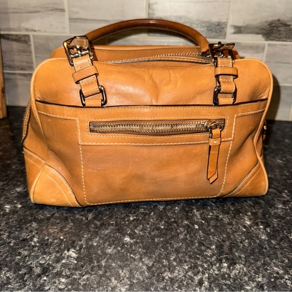 Coach Pre-owned Brown Hamptons Leather Purse - Picture 3 of 16